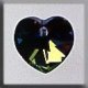 13044 Crystal Treasures-Small Heart 10.3/10mm Med Vitrail (Qty. 1) MAIN